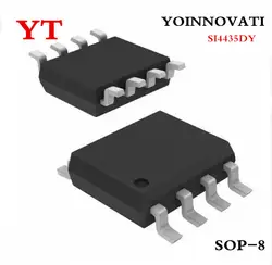 Бесплатная доставка 50 шт. SI4435DY SOP-8 SI4435 4435 30 V P-Channel МОП-транзистор самоходного траншеекопателя Новый и оригинальный