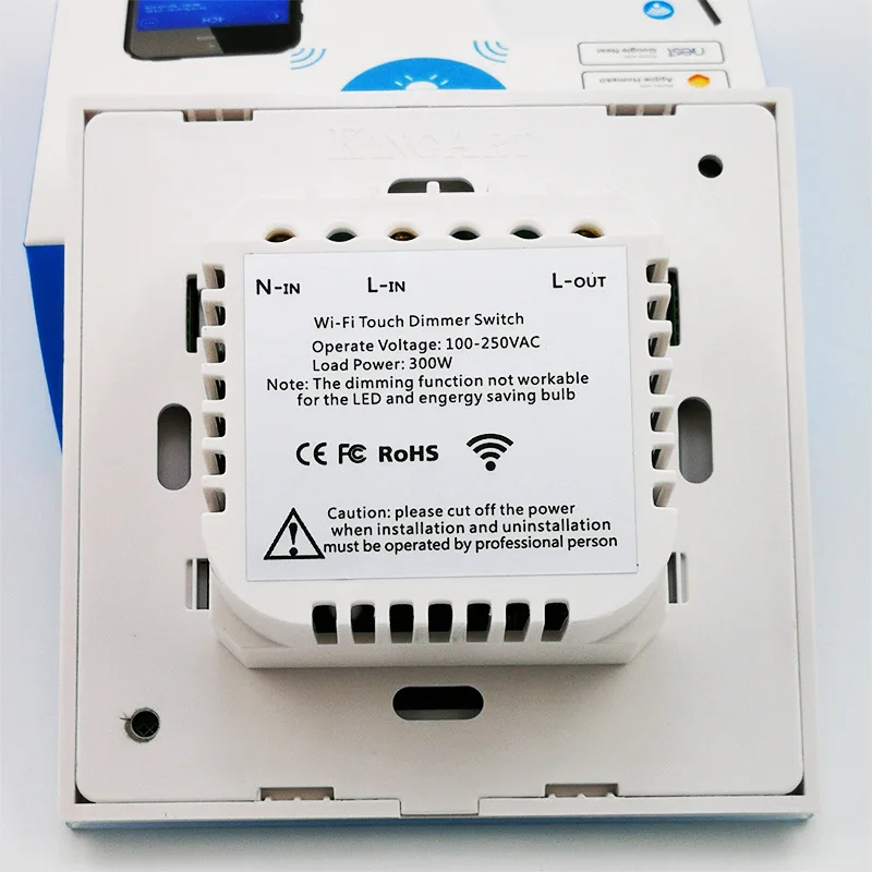 Ewelink стандарт ЕС WiFi сенсорный диммер приложение для смартфона дистанционное