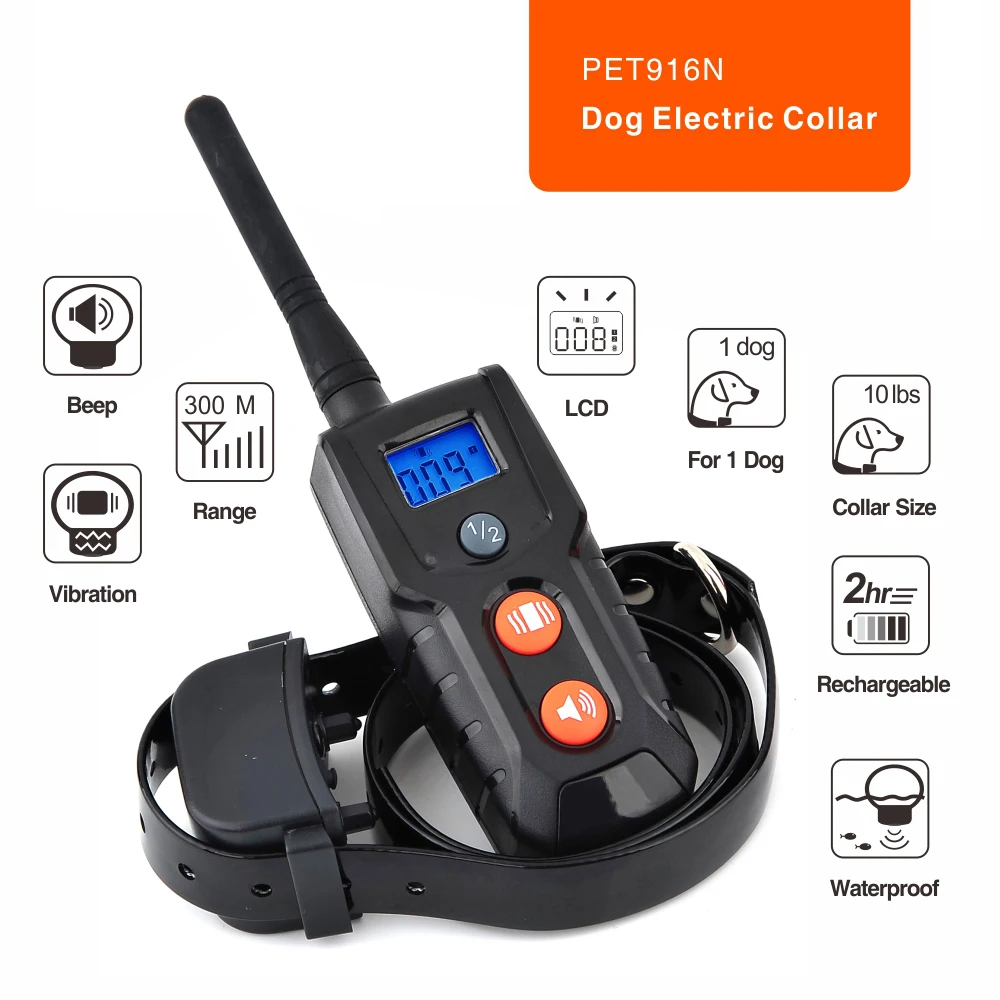 Remote bark control training electric dog collar beeper anti bark stop