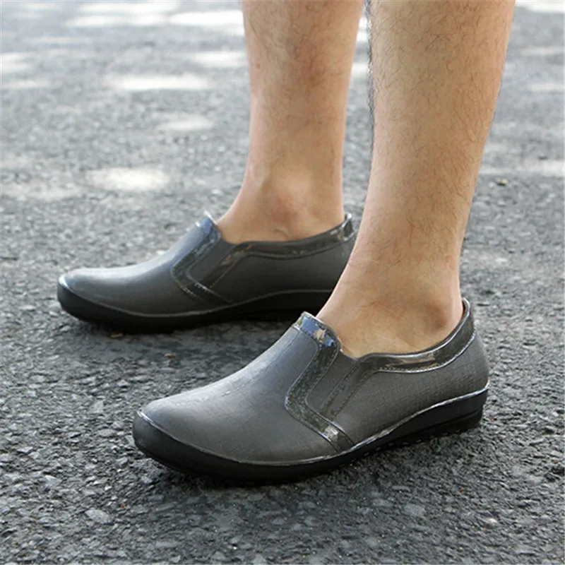 mens water proof slip on shoes