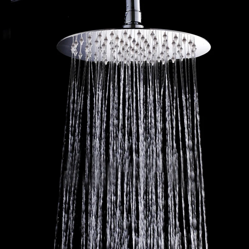 Buy PVIVLIS Shower 8" Chrome Overhead Shower Head Rainfall Stainless Steel