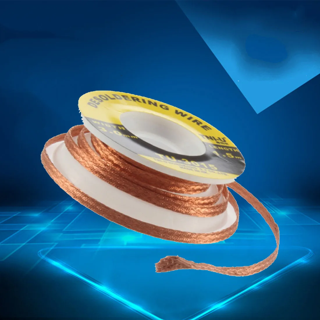 Soldering Desoldering Solder Wire Wick Braid Flux Remover Weld Sucker