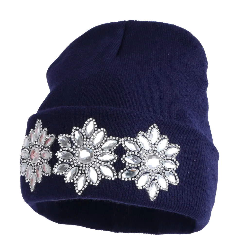 Зимняя женская шапка, шапка для девочек, вязаные хлопковые шапки, новые брендовые толстые женские шапки