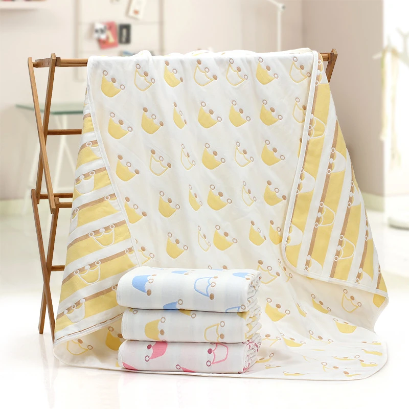 Drap De Lit En Gaze De Coton Pour Bebe Couverture Pour Enfant Emmaillotage En Coton Doux Pour Nouveau Ne Serviette De Bain Aliexpress