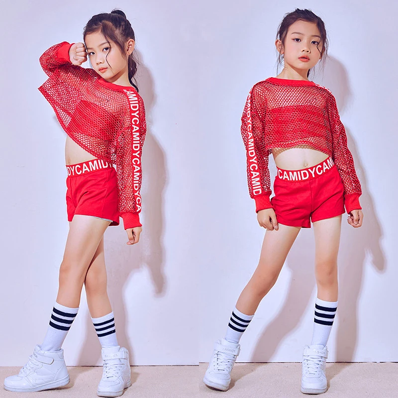 

Fashion Children modern Jazz Dance Clothing Boys Girls Street Dance Hip Hop Dance Costumes Kids Performance Clothes Sets