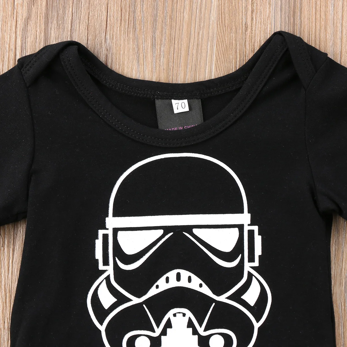 Боди для новорожденных с короткими рукавами надписью Star Wars мальчиков и