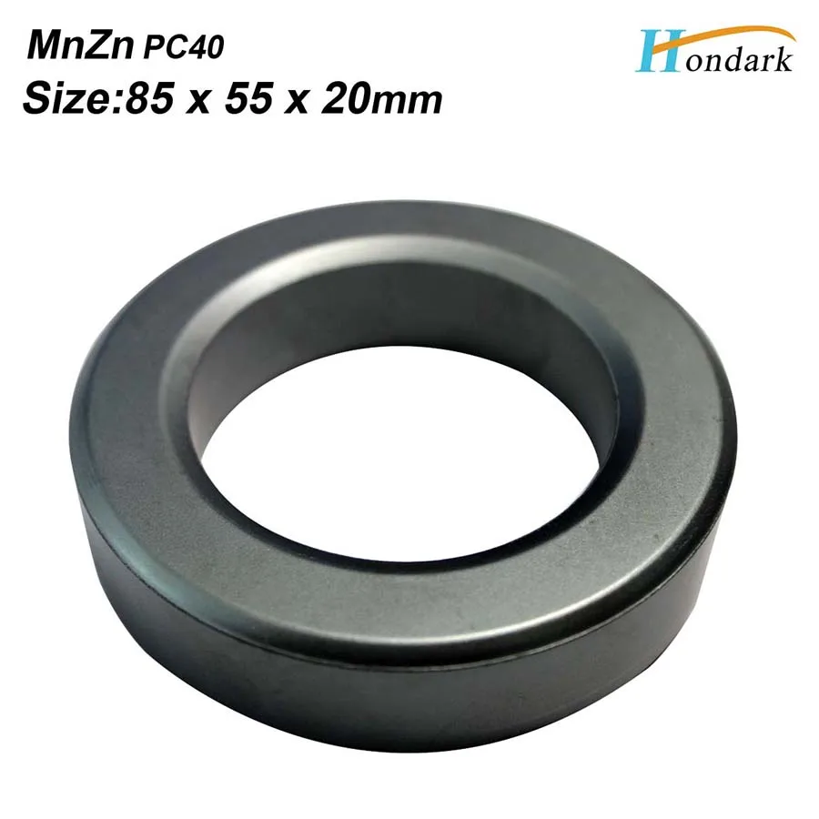 

Wholesale 3.3''X2.2''X0.8'' large transformer ferrite core 85X55X20mm isolator ferrite ring cord cables RF choke bead,15pcs/lot