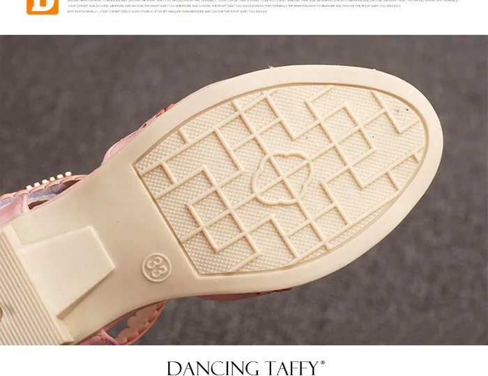 Rhinestone Princesse Girls Leather Sandals Summer Fashion Dancing Flower Diamond Bowknot Sandal Elsa Shoes Ninas Chaussure Fille 444 (9)