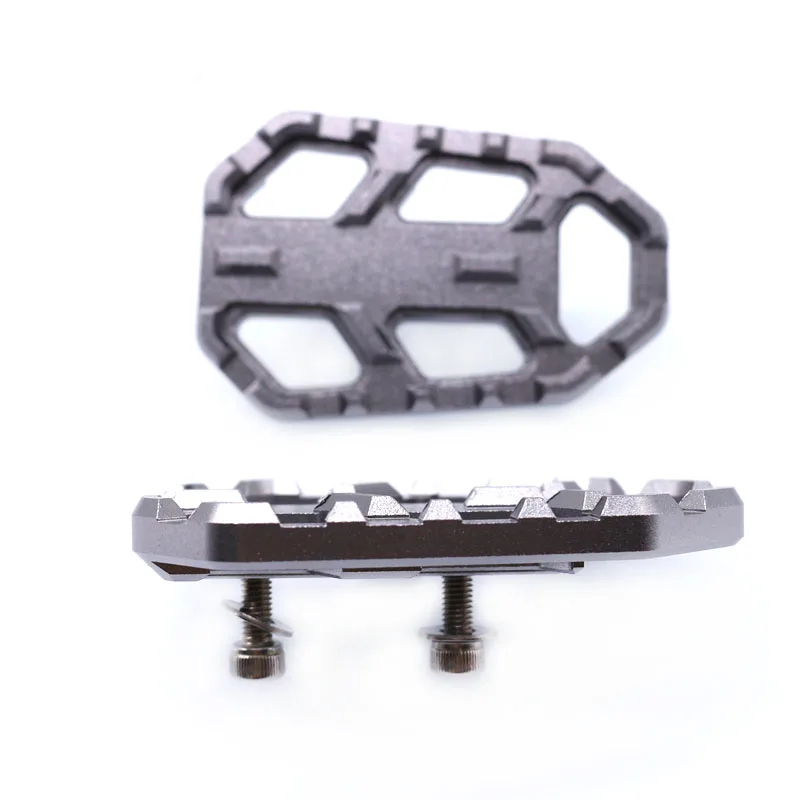 Nordson Motorcycle Billet MX Wide Foot Pegs FootRest Footpegs Rests Pedals For KAWASAKI Versys 650 2015-2018 1000 2015-2018