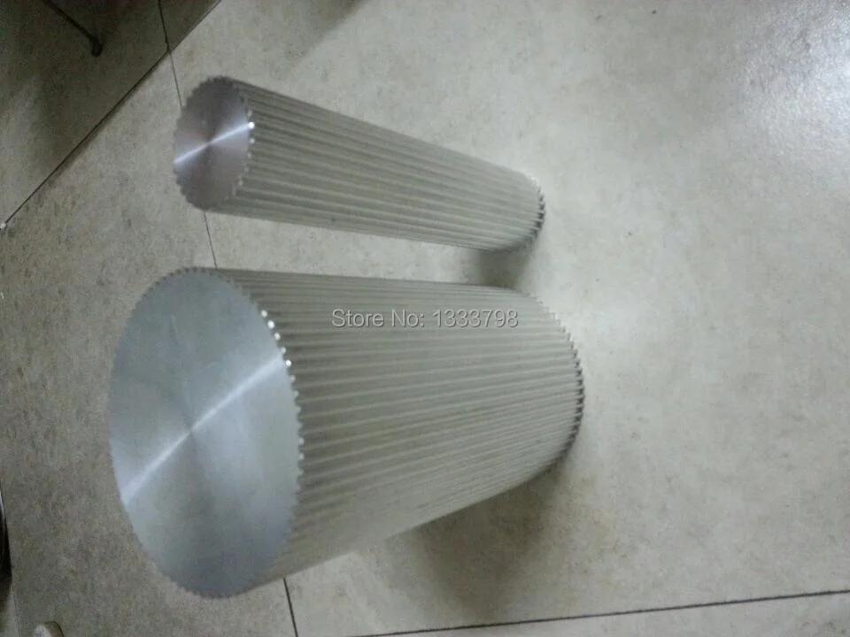 

200 mm length aluminum machine timing bar stock 16teeth HTD 3M type