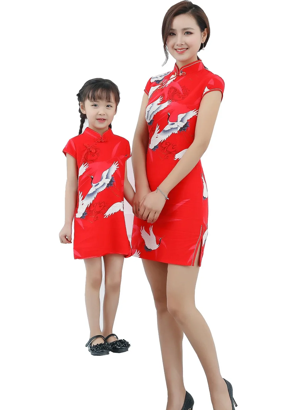 Shanghai Story Chinese Traditional Dress for Mum and Daughter The