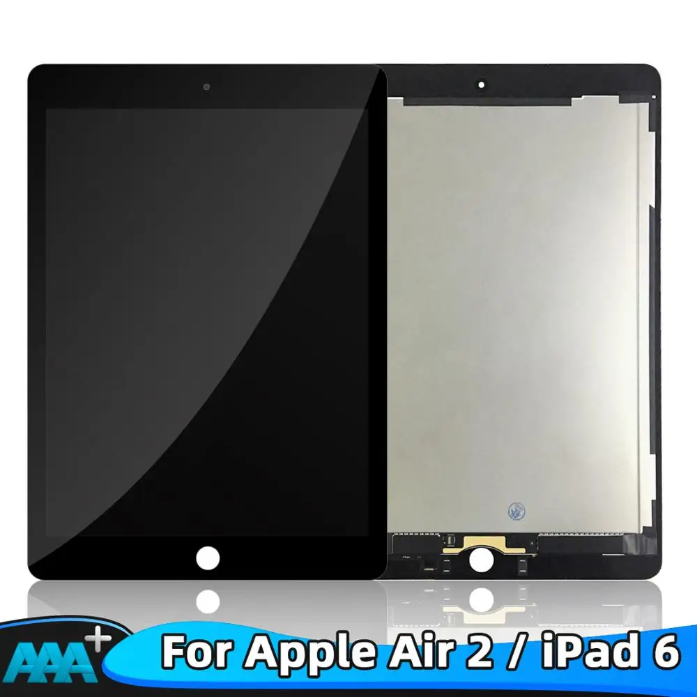 9," ЖК-дисплей для Apple iPad 6 Air 2 A1567 A1566 9,7'' протестированный рабочий ЖК-дисплей кодирующий преобразователь сенсорного экрана в сборе Замена