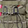 Useful 1PCS Webbing Military Dominator Elastic Cord Hang Buckle Clip Outdoor Travel Kits ► Photo 1/6