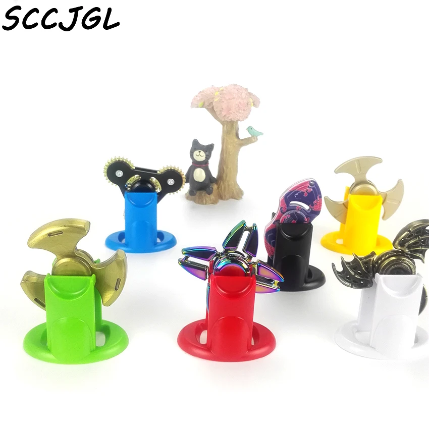 Fidget Dest Titular Mount Suporte Para Mão Spinner Spinner Mostrar Stand