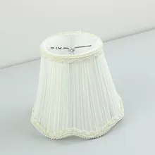 Абажур из белого кружева, мини-торшер, стеклянная люстра deco абажуры лампы, зажим на