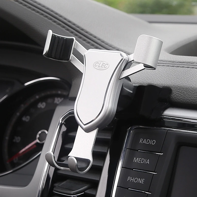 

For Volkswagen Atlas 2017 2018 2019 Car Air Vent Mount Smart Phone Holder Stand Mobile Phone Stable Cradle