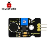 Keyestudio аналоговый звук шум микрофон сенсор обнаружения модуль для Arduino