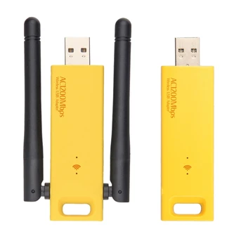 

AC1200Mbps Dual-Band Wireless Network Card USB 3.0 Ultra-Fast Wifi Repeater AP