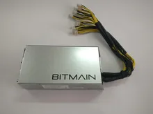 Б/у блок питания Bitmain APW3 ++ 1600 Вт для ANTMINER S9 S9i S9j L3 + D3 T9 + E3 Z9 Mini DR3 Innosilicon A9 A10