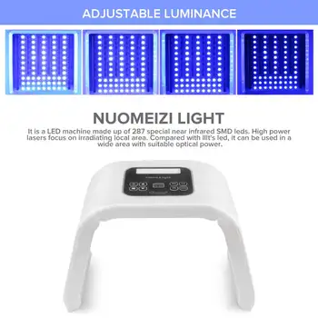 

Professional 7 Colors Led Facial Mask Led Korean Photon Therapy Face Mask Machine Light Therapy Acne Mask Beauty Led Mask