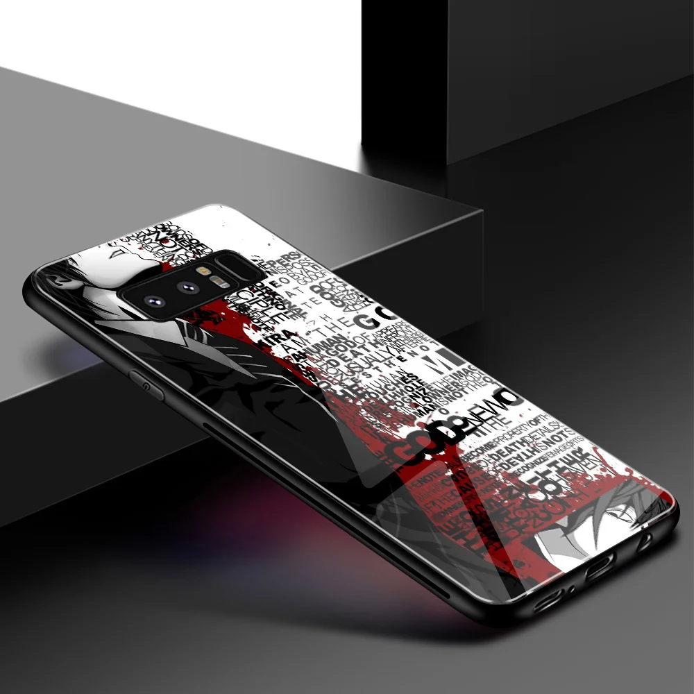 Чехол для samsung S9, жесткий чехол из закаленного стекла для samsung Galaxy Note 8 9 10 S8 S9 Plus S10 plus S10 Lite - Цвет: 01338