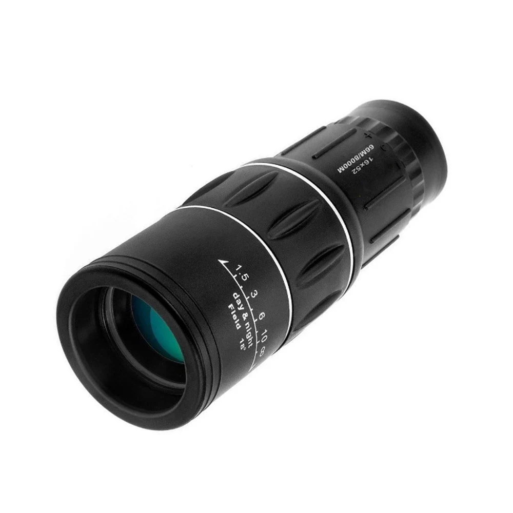 

16x52 Dual Focus Monocular Spotting Telescope Zoom Optic Lens Binocular Coating Lenses Hunting Watching Bird HD Optic Scope