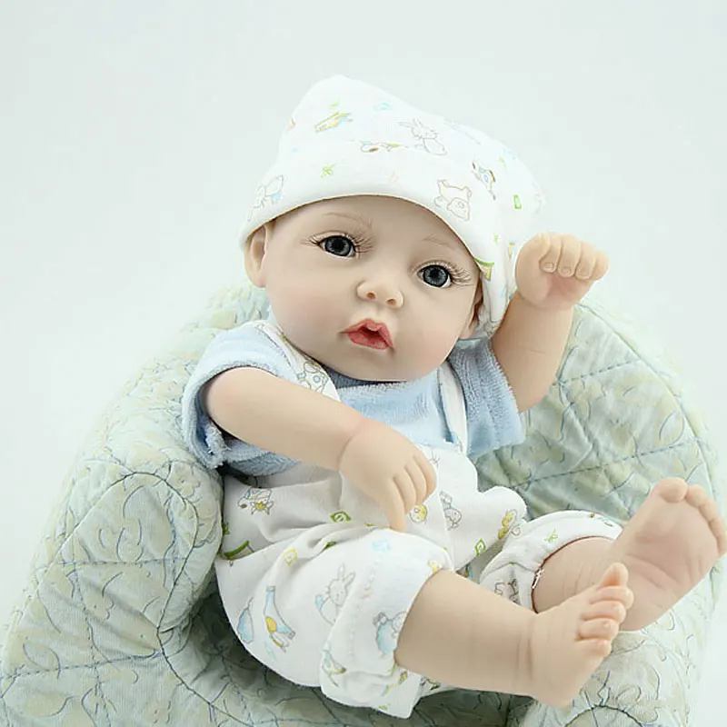 

10inch Boneca Reborn 28cm Full Body Silicone Bebe Reborn lifelike Baby Dolls Reborn Babies Dolls Reborn Boneca Baby Brinquedos