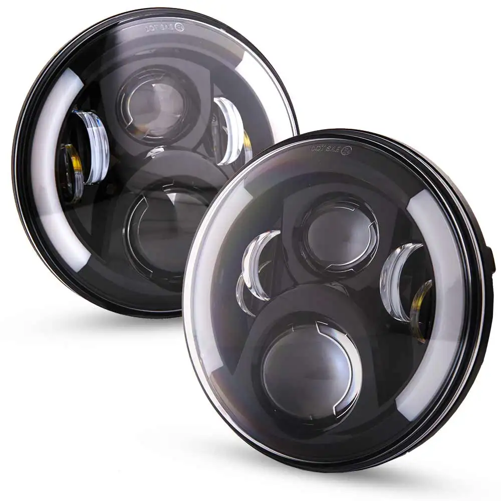 Comprar 2 paquetes de faros Halo LED de 7 \