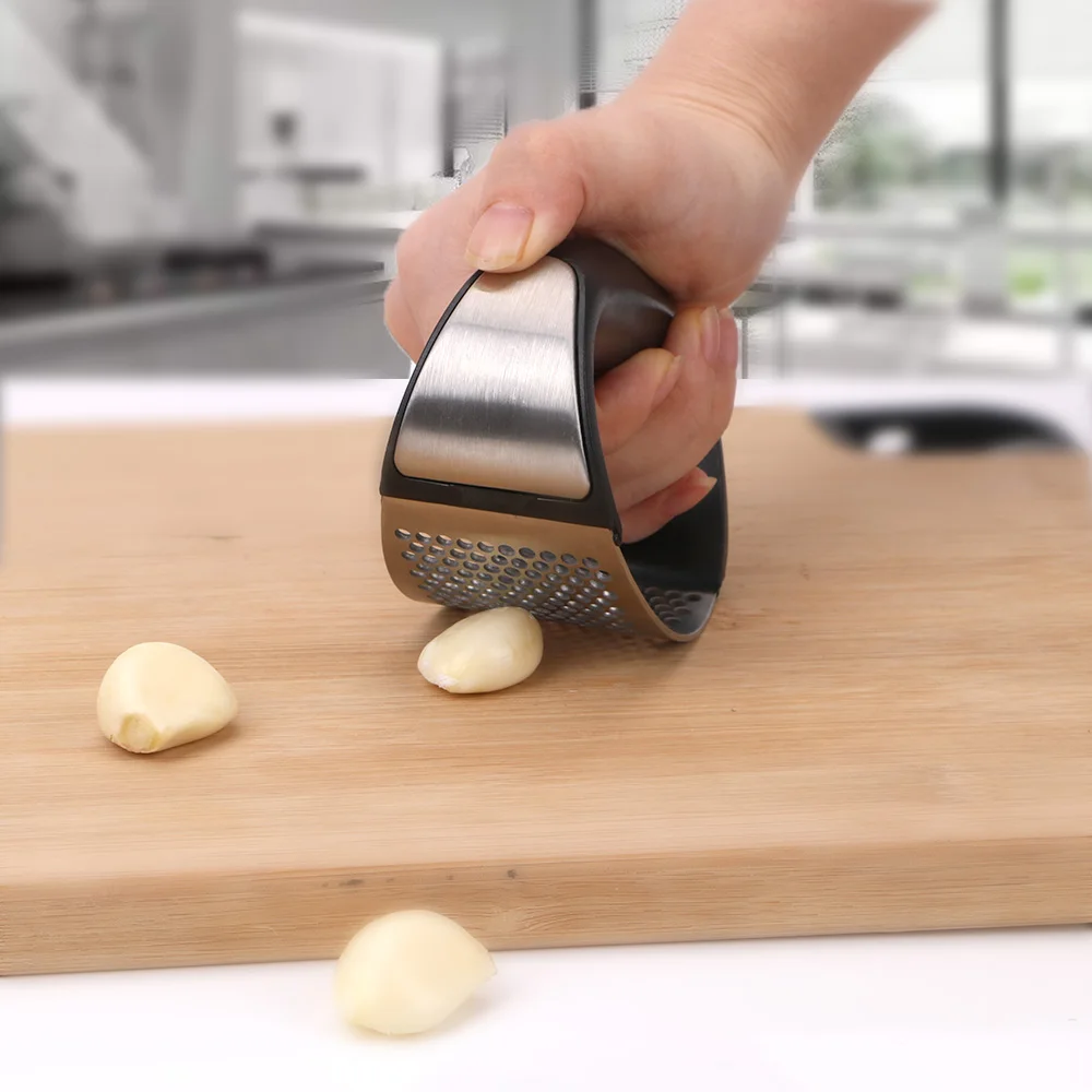 Пресс для чеснока дробилка для имбиря измельчитель резак гаджеты для приготовления пищи инструменты чеснок нож для измельчения кухонные принадлежности