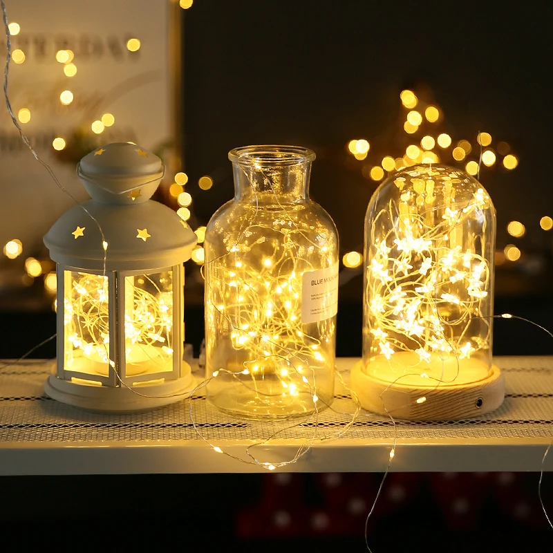 Новый супер яркий 8 цветов 2 м 20Led энергосбережения бутылки вина Корк Spark Звездное Строка свет лампы вечерние украшения низкая тепла
