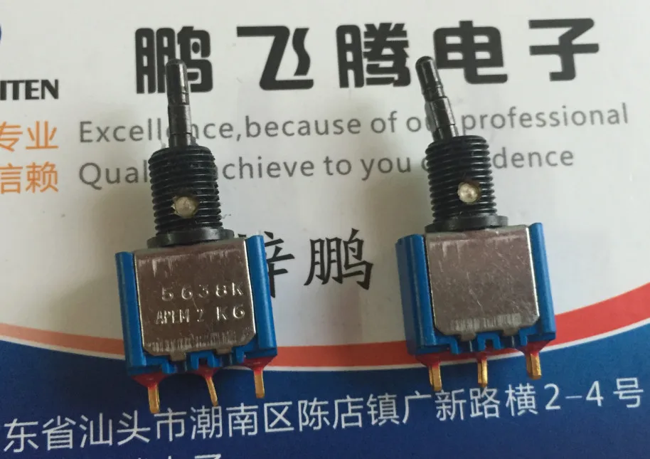 Original new 100% toggle switch 5638K waterproof 3pin 3gear rocker ON-OF-MOM 3A 250VAC 6A 125VAC | Обустройство дома