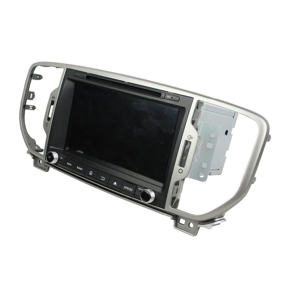 Excellent KLYDE 8" 2 Din Android 8.1 Car Radio For Kia Sportage 2016 Car Audio Multimedia Player Car Stereo Steering Wheel DVD Mirror link 2
