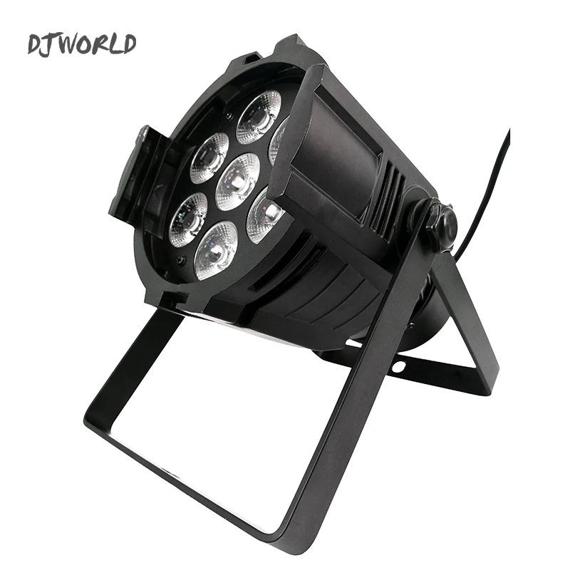 LED Par Can 7x12W Aluminum alloy LED Par RGBW 4in1 DMX512 Wash dj stage light disco party light Dj Lighting Ballroom