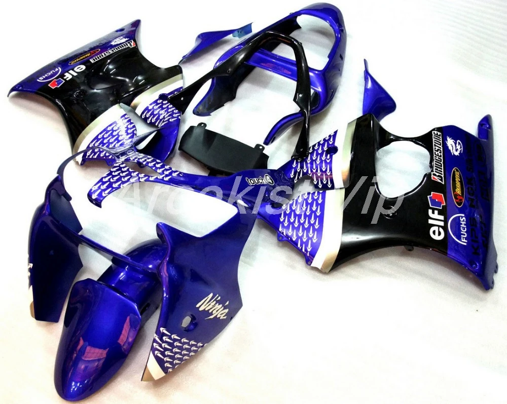 

Free Custom New Motorcycle ABS Fairings Kit Fit for kawasaki Ninja ZX6R 636 2000 2001 2002 6R 00 01 02 ZX-6R ZZR600 blue elf