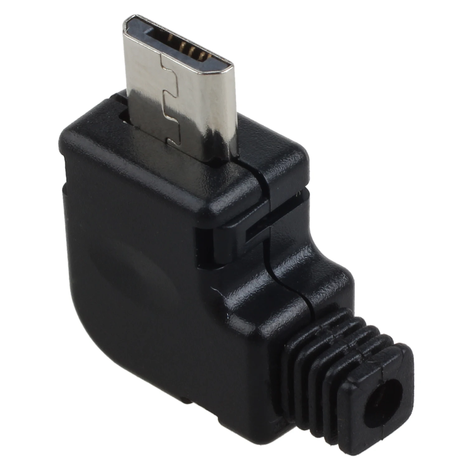 Прямоугольный Micro-USB 5 P acPort штекер разъем с пластиковой крышкой