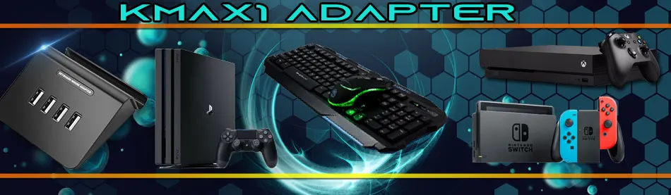 Kmax1 usb-хаб игровой контроллер конвертер клавиатуры переходник для мыши для NSwitch/Xbox one/PS4/PS3