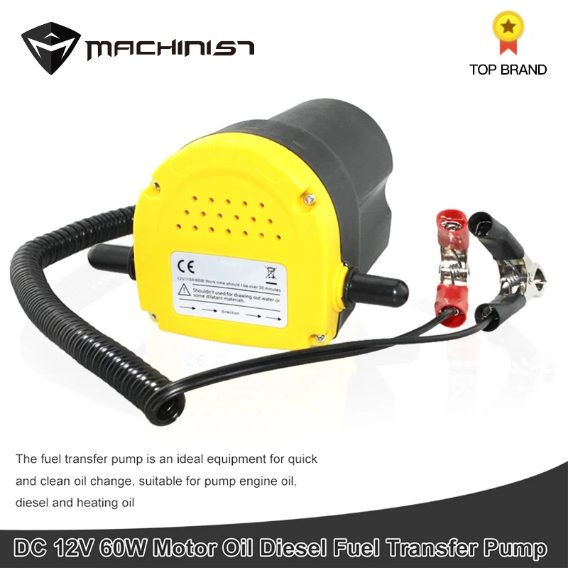 Buy 12V/24V Car Engine Oil Pump Electric Oil Diesel Fluid Sump Extractor