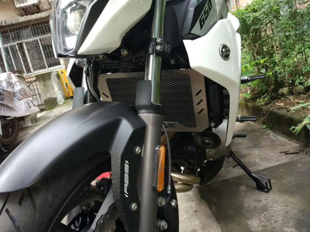 Решетка радиатора резервуар для воды крышка протектор CF Moto CF650NK 650 NK | Автомобили и