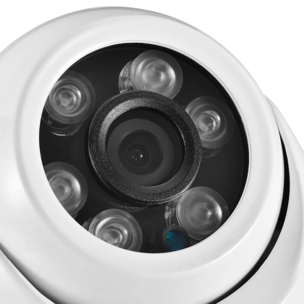 Gadinan Широкоугольный 2,8 мм 1080P 2.0MP 25fps PoE CCTV купол Крытый Открытый Антивандальный ONVIF инфракрасный металлический чехол IP камера XM530AI