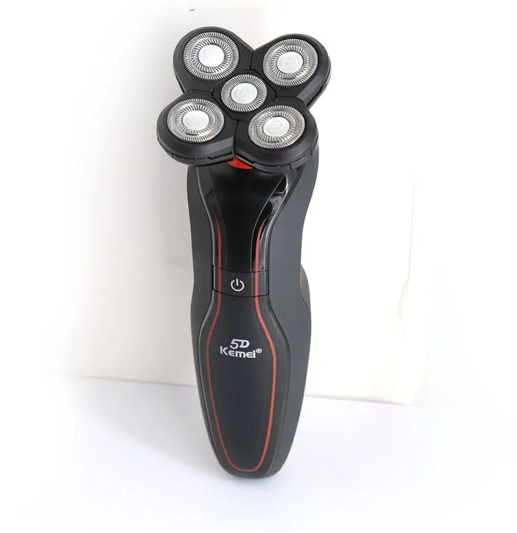 5D Blade man Electric Washable Shaver razor mustache Shaving Men skull head shave Floating