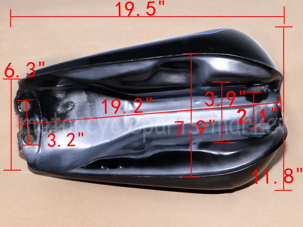 Универсальный топливный бак для мотоцикла 9л 2.4Gal масляный ящик с железной крышкой кафе гонщик для Suzuki GN 125 или другой модели