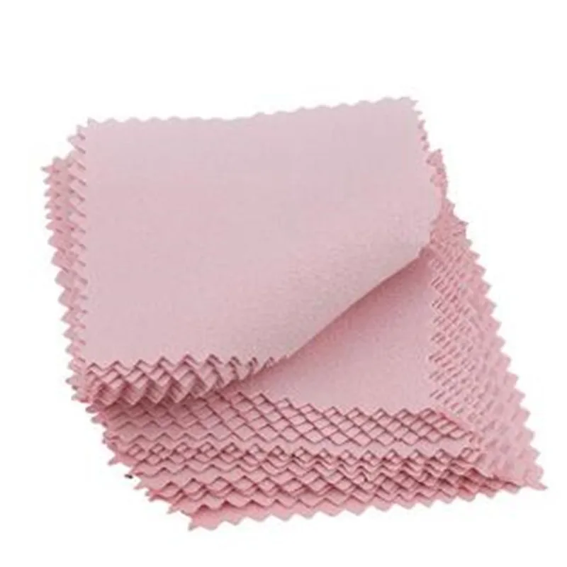 

50pcs/Bag Silver Clean Cleaning Cloth Polishing Cloth for Sterling Silver Gold Platinum Jewelry Anti Tarnish
