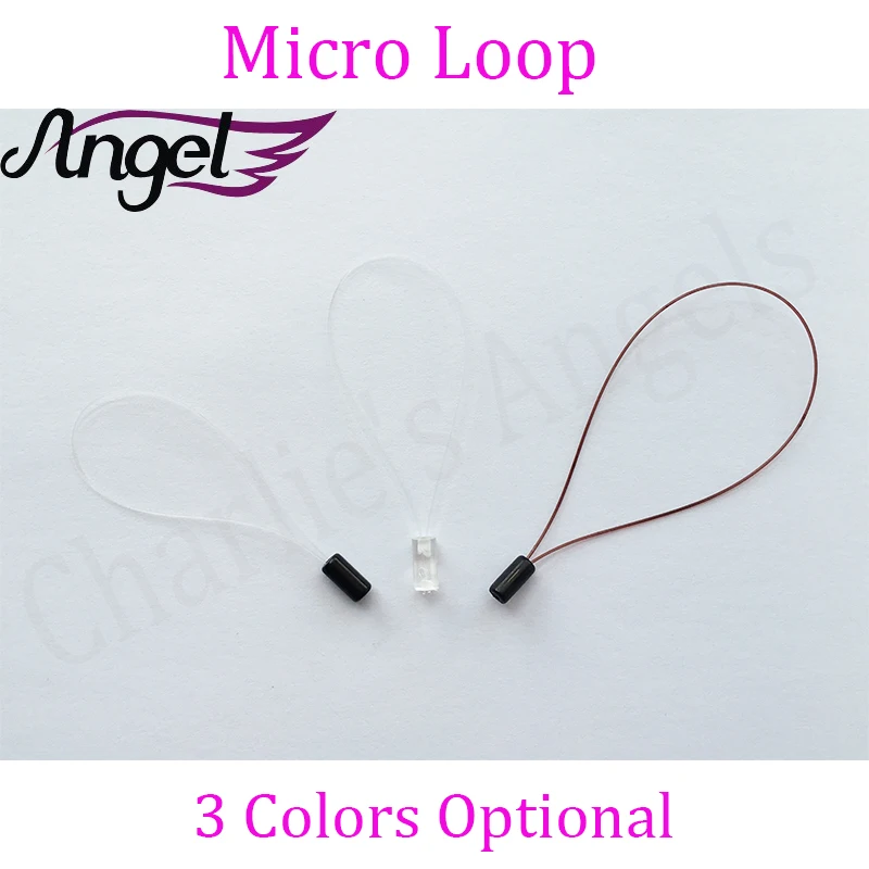 

Angels 100pcs Micro Plastic Transparent Loops/Beads Redo Loop Rings Hair Extensions Replacement Hair Loop Tools Accessories