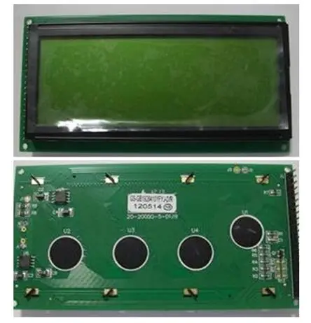 

21PIN 19264 Yellow Green Backlight LCD Screen KS0108 Controller Compatible HD61202