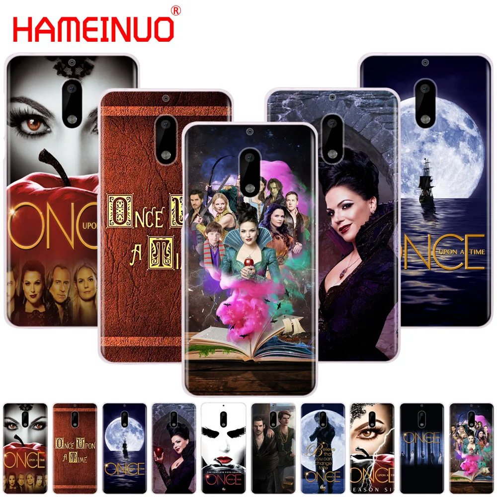 

HAMEINUO Once Upon A Time book cover phone case for Nokia 9 8 7 6 5 3 Lumia 630 640 640XL 2018