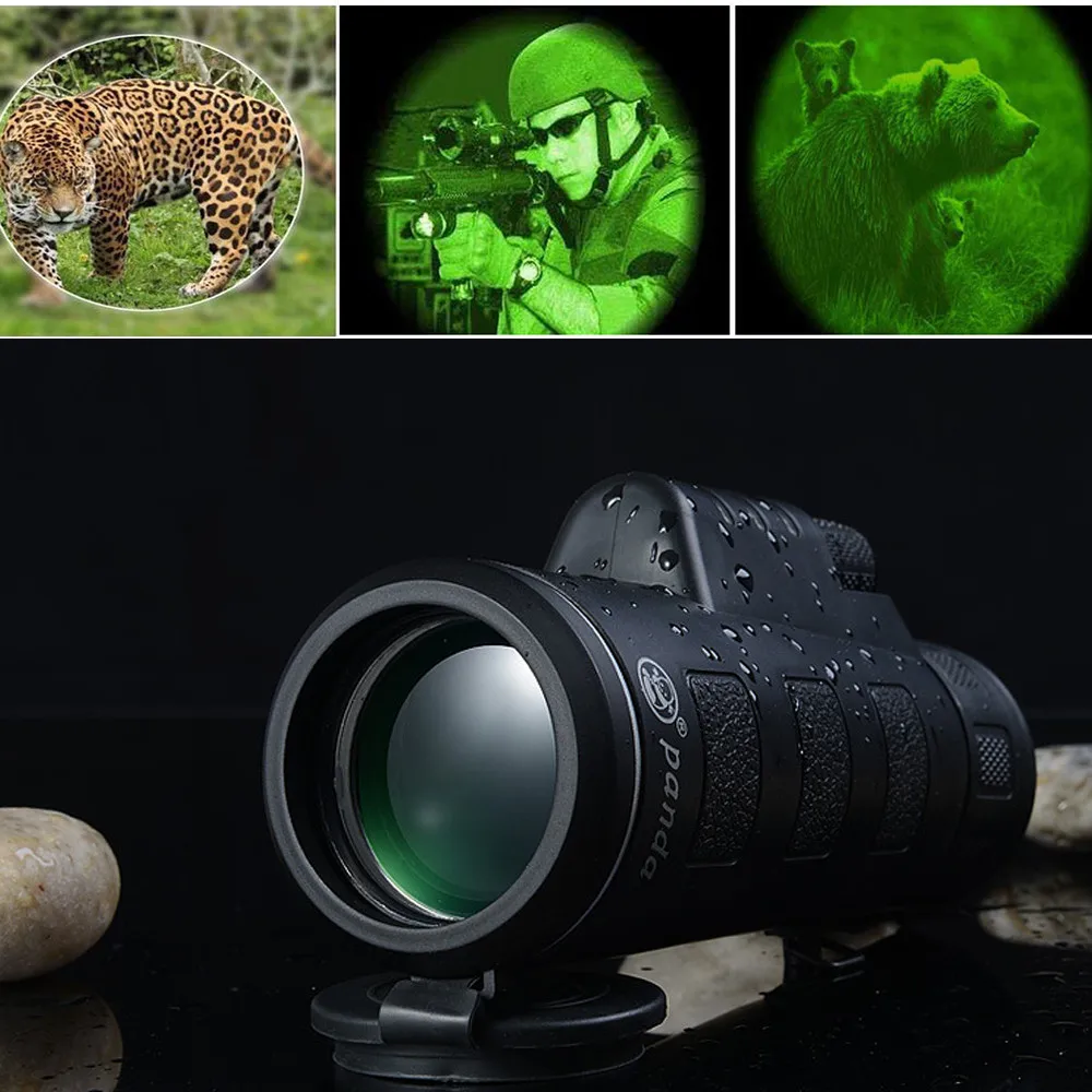 

Powerful Super High Power 35X50 Portable HD OPTICS BAK4 Night Vision Monocular Telescope ultra-compact ring camp hike outdoor#30