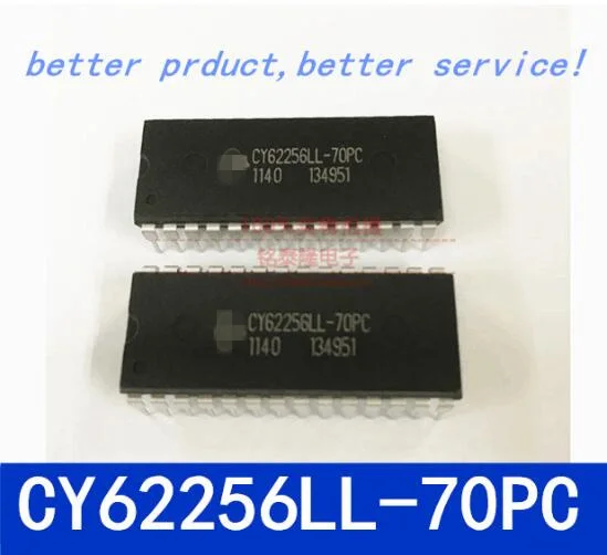 

CY62256LL-70PC CY62256NLL-70PXC CY62256LL CY62256 256K (32K x 8) Static RAM DIP28 1PCS