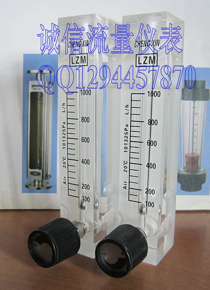 Small flow meter LZM 9T panel air flowmeter adjustable flowmeter 1001000L/hin Flow Meters from