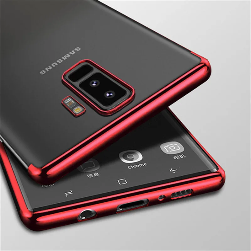 Покрытие Мягкие TPU Чехлы для samsung Galaxy S8 S9 плюс S6 S7 край A7 2018 A5 2016 Примечание 8 J5 J7 2017