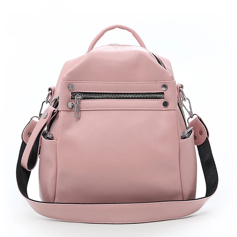 

Fashion Women Backpack PU Female School Bags For Teenagers Girls Feminine Backpack Sac a Dos Femme Youth Travel School Backpack